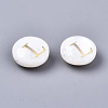 Natural Freshwater Shell Beads SHEL-S266-12L-1