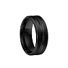 Grooved 201 Stainless Steel Finger Rings for Men WG2ADDA-25-2