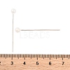 White Color Platinum Plated Ball Head Pins X-NEED-D002-1-3