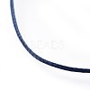 Adjustable Flat Waxed Polyester Cords Bracelet Making AJEW-JB00508-04-2
