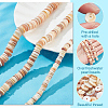  3 Strands 3 Styles Natural Freshwater Shell Beads Strands SHEL-NB0001-48-4