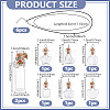 Transparent Glass Empty Bottles AJEW-NB00007-2