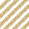 Polyester Braided Lace Ribbons OCOR-WH0060-73A-1