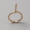 Aluminium Alloy Finger Rings Components FIND-WH0111-275B-G-2