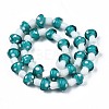 Mushroom Handmade Lampwork Beads Strands LAMP-R116-25-2