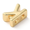 Rack Plating Brass Slide Charms KK-M254-15G-K-2