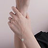 30Pcs 2 Styles Steel & 304 Stainless Steel Wire Pendants STAS-DC0012-65-6