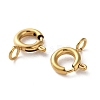 Ion Plating(IP) 304 Stainless Steel Spring Ring Clasps STAS-C114-04B-G-2