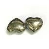 Natural Pyrite Heart Love Stones G-I125-49-2