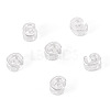 6Pcs 925 Sterling Silver Hollow Initial Beads STER-TA0001-53G-2