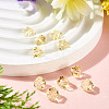 10Pcs Glass Imitation Austrian Crystal Beads GLAA-TADJ0001-11H-4
