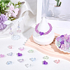 80Pcs Transparent Glass Beads GLAA-PA0001-77-4