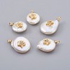 Natural Cultured Freshwater Pearl Pendants PEAR-F008-12G-1