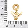 Brass European Dangle Charms KK-N271-33G-3