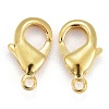 Brass Lobster Claw Clasps X-KK-901-G-NF-3