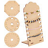 1 Set 5Pcs Wooden Bracelets Knitting Loom Boards TOOL-BC0002-97-1