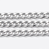 304 Stainless Steel Curb Chains CHS-H016-01P-20M-1
