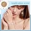 2 Strands Handmade Lampwork Beads Strands LAMP-NB0002-08D-6