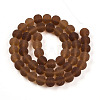 Transparent Glass Beads Strands GLAA-T032-T8mm-MD23-2