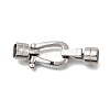 Tarnish Resistant 304 Stainless Steel Clasps STAS-E440-84P-2