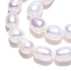 Natural Cultured Freshwater Pearl Beads Strands X-PEAR-L001-C-03-4