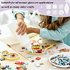 140Pcs 7 Styles Glass Cabochons & Plastic Beads DIY-FG0004-85-7