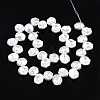 ABS Plastic Imitation Pearl Beads Strands KY-N015-12-B01-2