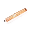 Electroplated Natural Quartz Pendants G-P315-B01-12P-2