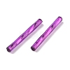 Opaque Glass Twisted Bugle Beads SEED-T005-15-B05-1-2