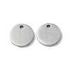 Non-Tarnish 304 Stainless Steel Charms LS-STAS-Q308-09D-P-1