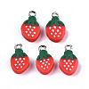 Handmade Polymer Clay Charms X-CLAY-T016-49-1