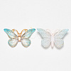 Transparent Acrylic Pendants LS-X-TACR-R140-08G-2