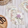 100 Sheets 50 Patterns Flower Theme Scrapbook Paper Pads DIY-WH0430-008C-3