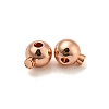 Brass Crimp Beads KK-Z030-16A-RG-2