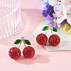 2Pcs Alloy Cherry Charms FIND-TA0009-30C-4