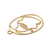 Brass Pendants KK-G423-16G-2