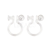 Silicone Clip-on Earring Findings FIND-K019-01B-1