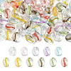 100Pcs Transparent Glass Beads GLAA-CJ0002-91-1