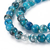 Natural Dragon Veins Agate Beads Strands G-Q948-81C-8mm-3