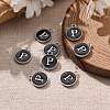 Platinum Plated Alloy Charms ENAM-S118-02P-P-5