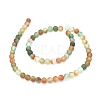Natural Peacock Agate Beads Strands G-D0005-25-6mm-2