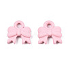 Spray Painted Alloy Charms PALLOY-T075-122C-RS-2