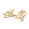 Brass Pendants KK-CBA2F11-15A-G-2
