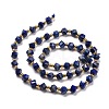 Natural Lapis Lazuli Beads Strands G-P463-25-3