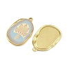 Printed 304 Stainless Steel Pendants STAS-C158-14G-02-2