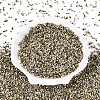 Spray Painted Picasso Cylinder Glass Seed Beads GLAA-T028-12A-10-3