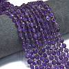 Natural Amethyst Beads Strands G-K389-B63-01-2