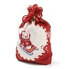 Christmas Theme Rectangle Cloth Bags with Jute Cord LS-ABAG-P008-01A-3
