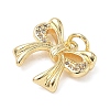 Brass Micro Pave Cubic Zirconia Pendants ZIRC-I356-05G-03-2