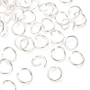 Brass Open Jump Rings KK-G604-08S-09-1